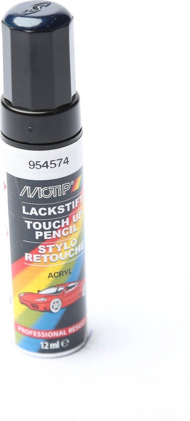 1 X MOTIP Rally Schwarz Matt Lackstift 12ml 900106 Lack PKW Auto Stift