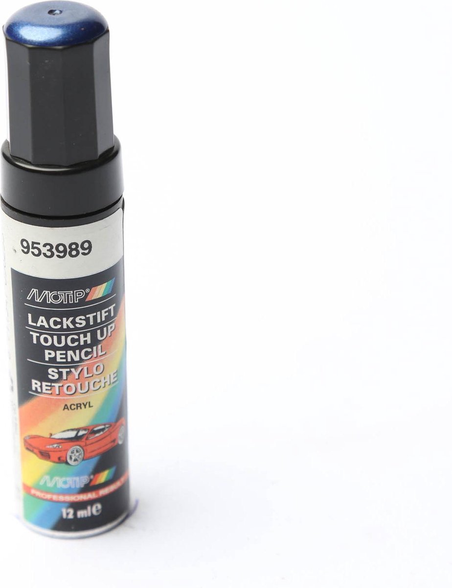 Motip 953989 Auto lakstift Blauw Metallic 12 ml