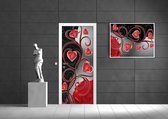 Rouge | Photomural gris, revêtement mural