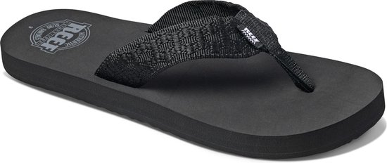 Reef Slippers - Maat 42 - Mannen - zwart