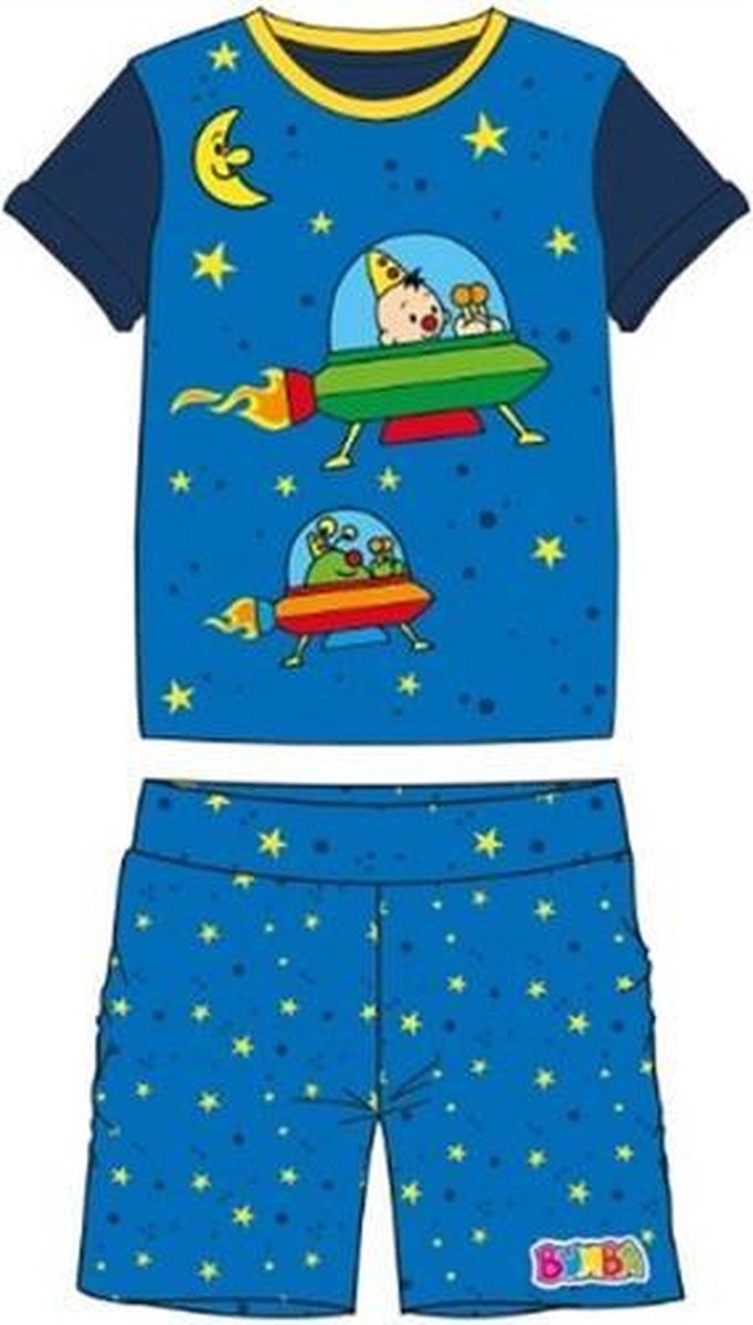 Bumba Short Pyjama Ruimte. Maat: 98-104 cm / 3-4 jaar
