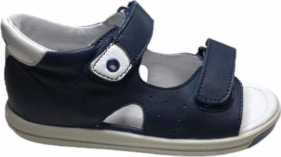 Falcotto velcro sandaal 1239 navy wit mt 26