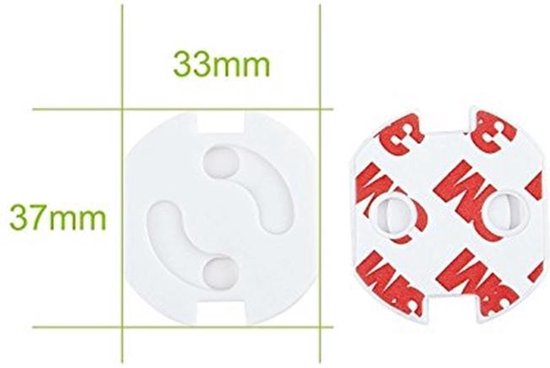 Stopcontact beveiliging 20 stuks| Zelfklevende stopcontact | Stopcontactbeschermer| Stopcontactbescherming | Stopcontactbeveiliger | Kinderbeveiliging | Babybeveiliging | Elektriciteit beveiliging | Baby | Kind | Huisdier| Socket safety