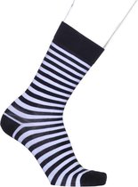 Bonnie Doon - Heren - Basic Stripe Sock - Zwart