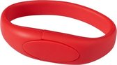 Armband usb stick 32gb rood -1 jaar garantie – A graden klasse chip