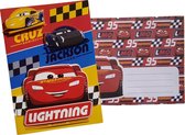 Verjaardags kaart Disney’s Cars “Cruz, Jackson & Lightning”