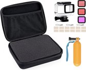 E-Shoppr® Go Pro Accessoires Set – Incl. Gratis 3 Kleurenfilters & Anti-vocht Doekjes – Draagbare Hardcase