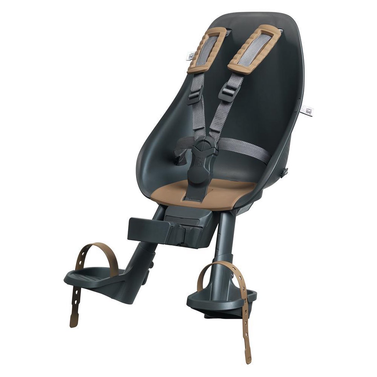 Urban Iki Fietsstoeltje Voor Ta–ke - Bincho Black/ Kurumi Brown
