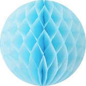 Honeycomb Decoratie bol Licht blauw 20 cm