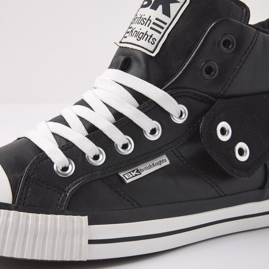 British Knights ROCO Heren hoge sneakers - Zwart - maat 42 | bol.com