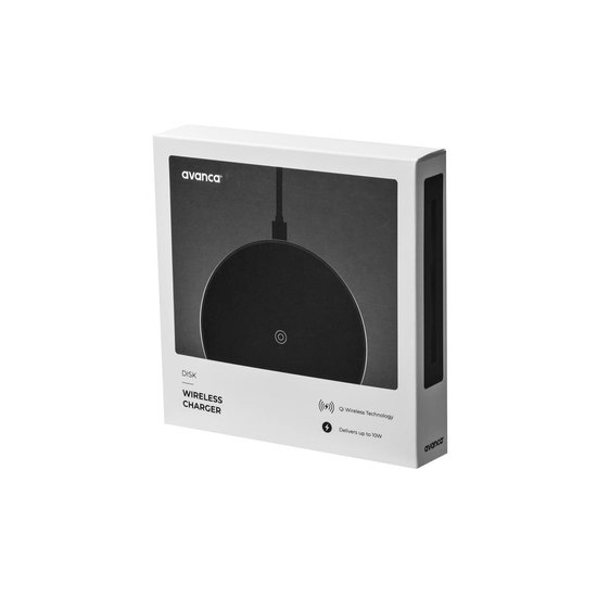 Disk Draadloze Oplader - Qi - 10W - snelladen