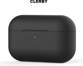 Airpods Pro Case - Airpods Pro Hoesje - Airpods Pro Cover - Airpods Pro Bescherming - Airpods Pro Case - Zwart