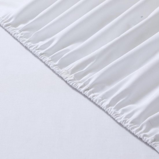 Drap-housse Vision - Coton - 180x200cm - Blanc