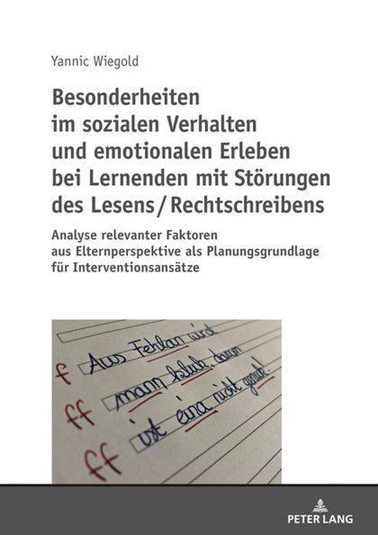 Besonderheiten im sozialen Verhalten und emotionalen Erleben ... - cover