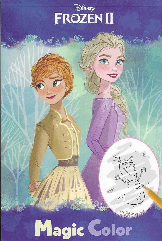 Frozen 2 Magic Color | Kleurboek | 24 pagina´s | bol.com