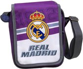 Real Madrid Purple White shoulder bag