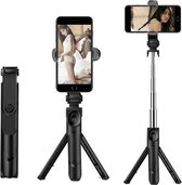 3in1 Selfie stick Tripod met bluetooth -Zwart - Speciaal voor Gopro - Digitale Camera - SLR Camera