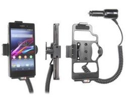 Brodit actieve houder met laadkabel voor Sony Xperia Z1