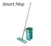 Smart Clean Mop Kompakt, compact dweilsysteem met wring- en zelfreiniging techniek - vloerwisser