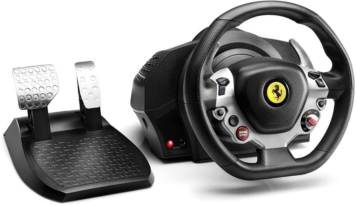 Thrustmaster Ferrari 458 Noir USB 2.0 Volant + pédales Analogique Xbox |  bol.com