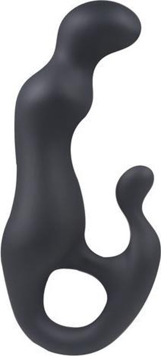 Goedkoopste Blackdoor Collection Anaal Dildo – Voor Prostaat en Perineum – G-spot Dildo Vrouwen met Clitoris Stimulatie – 17.5 cm – Zwart