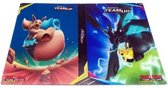 Pokémon verzamelmap Pikachu & Zekrom met Eevee & Snorlax - Plek voor 240 Pokémon kaarten (Map / Portfolio)