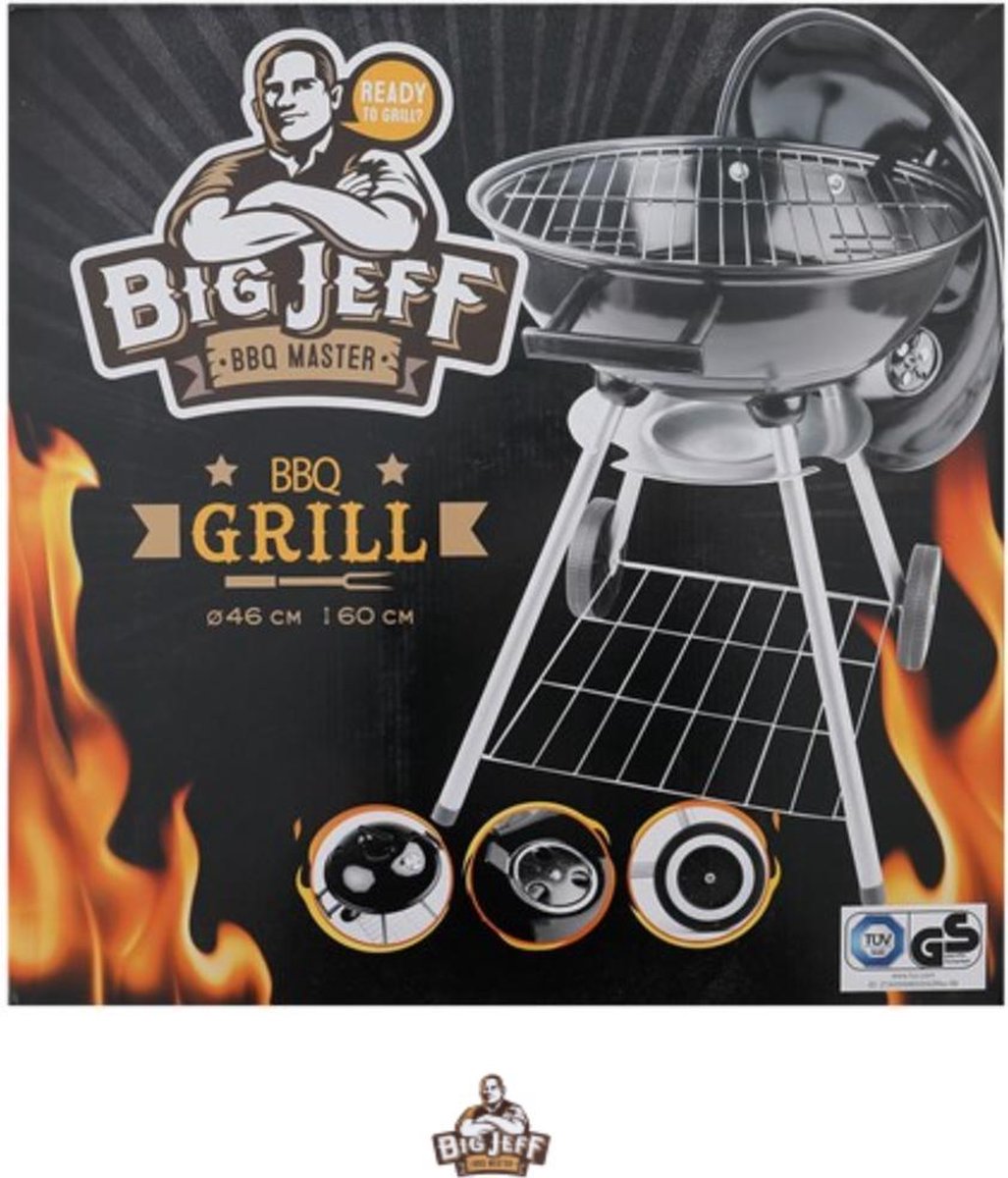Diplomaat is meer dan Illustreren Kogel barbecue BIG JEFF - houtskool - 46cm | bol.com