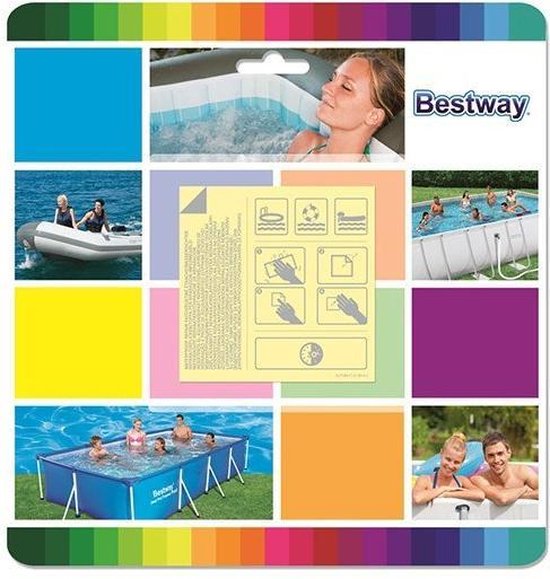 Trampoline Reparatieset Springmat, Zelfklevende Stoffen Patches, Luifel Reparatieset, Nylon Reparatiepatches, Zelfklevende Nylon Patches, Waterdichte Reparatiepatches