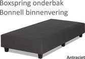 Boxspringonderbak Bonnell binnenvering, 80 x 200, Antraciet | Losse boxspring | Boxspring bedbodem | Boxspring onderstel | Bonnellboxspring | Springbox | Boxspring zonder matras