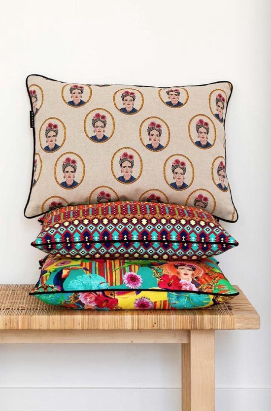 Tissu d'art Frida Kahlo - tissu imprimé numérique coloré au mètre - peintre  mexicaine... | bol