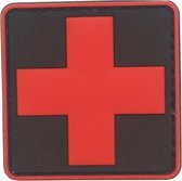 Rood Kruis Dokter Patch - 6 x 6 cm - Stofapplicatie