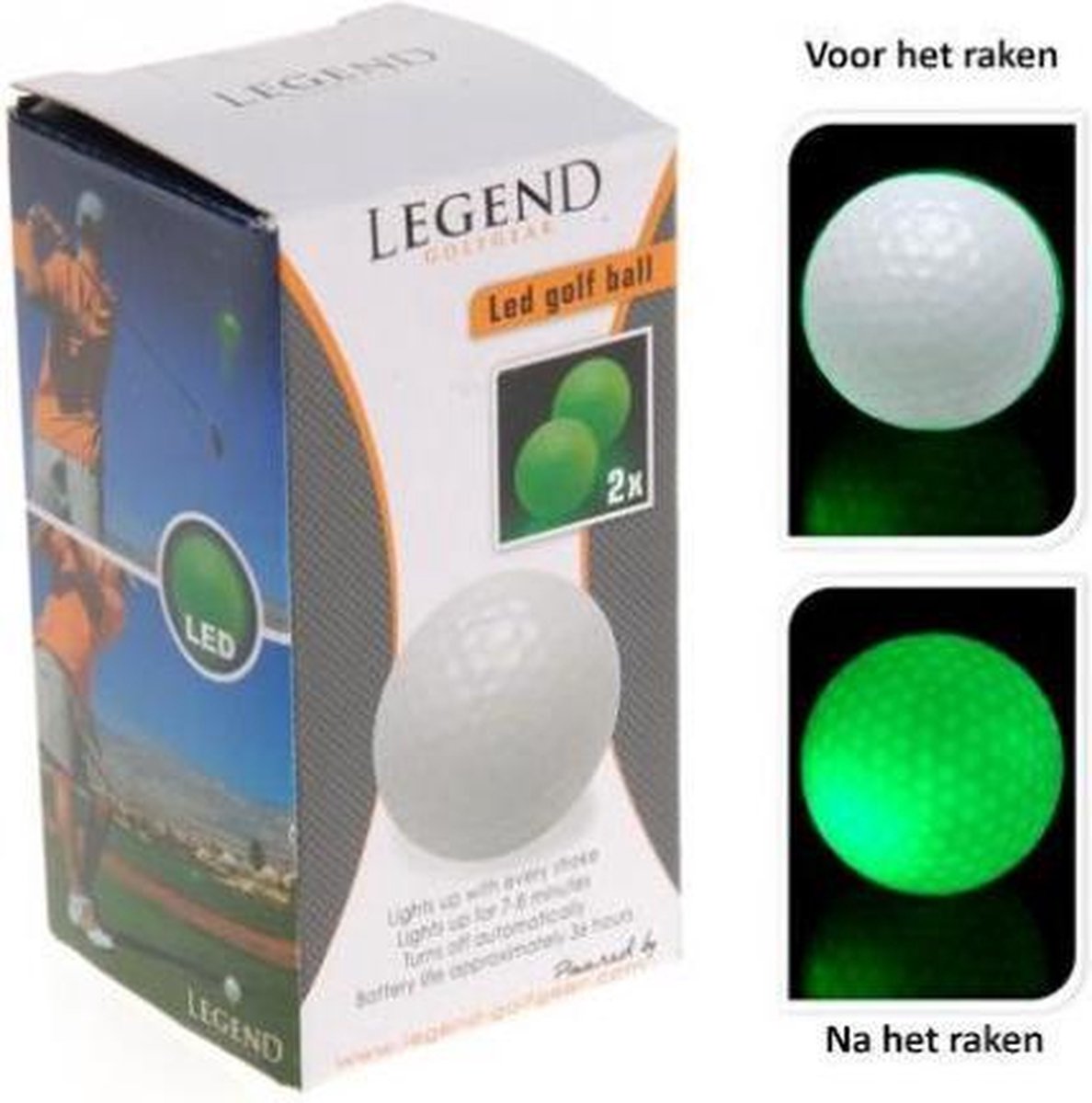 Legend Led Golfballen
