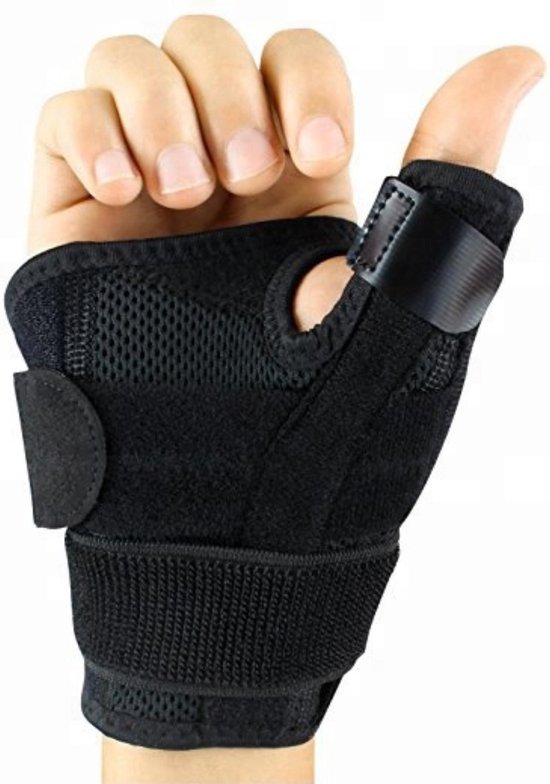MiMissport Hand- en Polsbrace One Size (1 stuk) - Middenhandsbrace voor  ondersteuning... | bol.com
