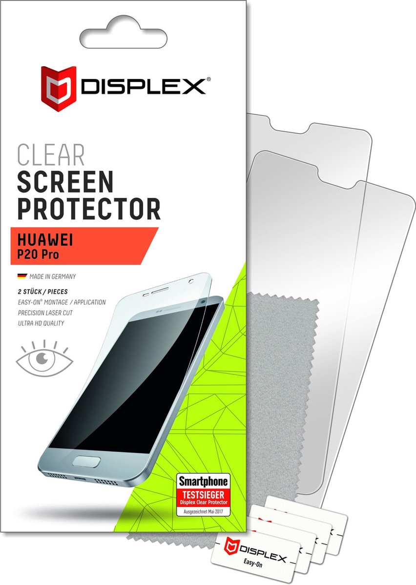 Displex - Screenprotector Huawei P20 Pro - Hightech Folie
