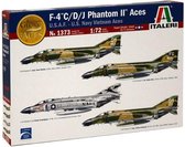 Italeri - F4 C/d/j Phantom Aces 1:72 (Ita1373s) - modelbouwsets, hobbybouwspeelgoed voor kinderen, modelverf en accessoires