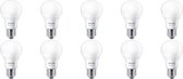 PHILIPS - LED Lamp 10 Pack - SceneSwitch 827 A60 - E27 Fitting - Dimbaar - 2W-8W - Warm Wit 2200K-2700K | Vervangt 60W