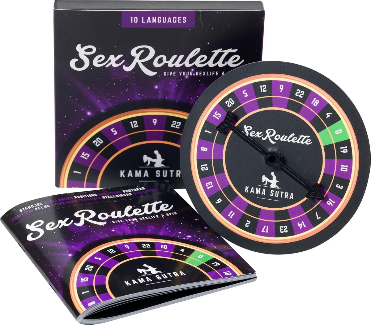 Sex Roulette Kamasutra Jeu Érotique 24 Jeux 3408