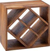 Wijnrek - Wijnkast - Design - Handgemaakt - Hout - 40x25x40 cm