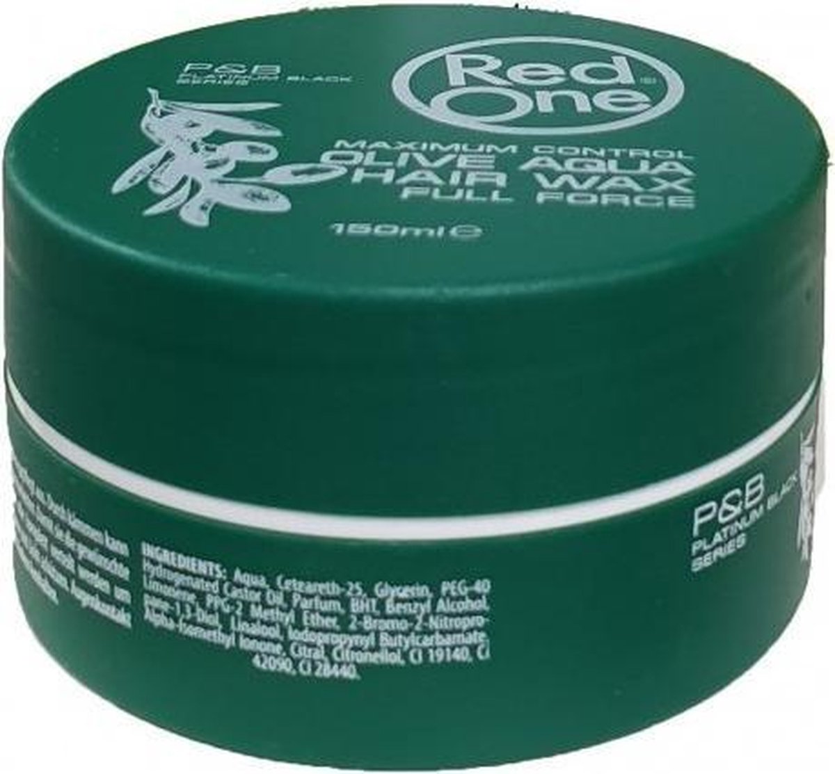 6x RedOne Haarwax – Aqua Hair Wax Olive