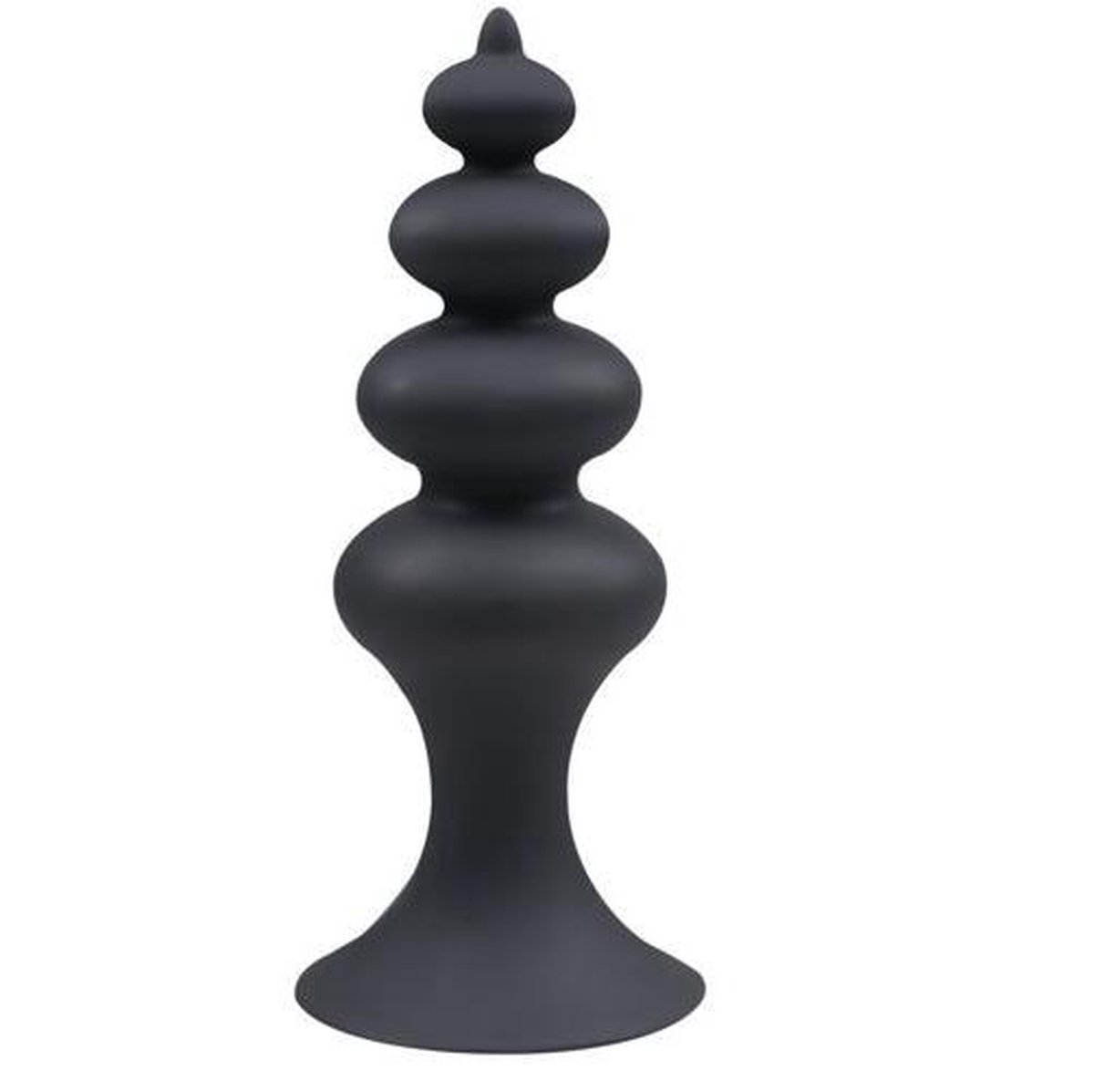 Goedkoopste Blackdoor Collection Buttplug Zuignap - Anal Beads – Buttplug Anale Kralen – 12 cm - Zwart
