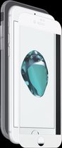 AVANCA Gebogen Beschermglas met achterkant iPhone 7 Wit - Screen Protector - Tempered Glass - Gehard Glas - Curved Glass - Protectie glas