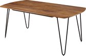 Eettafel - Tafel - Handgemaakt - V-poten - Hout - 180x90x76 cm