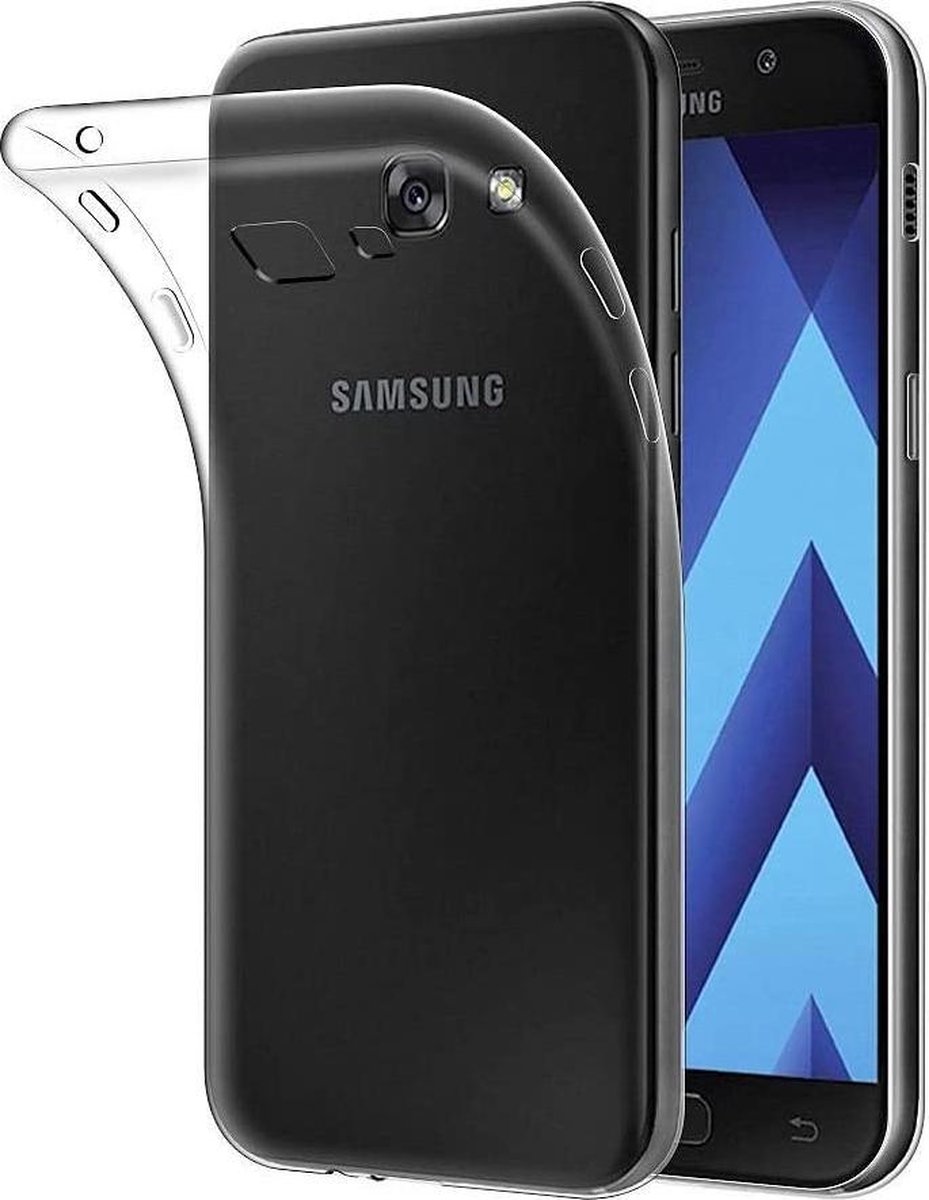 HB Hoesje Geschikt voor Samsung Galaxy A5 2017 - Siliconen Back Cover - Transparant