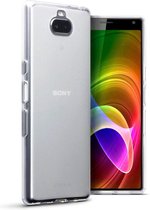 HB Hoesje Geschikt voor Sony Xperia 10 - Siliconen Back Cover - Transparant