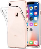 HB Hoesje Geschikt voor Apple iPhone XR - Siliconen Back Cover - Transparant