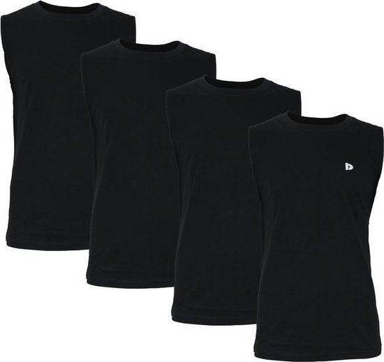 Donnay T-shirt zonder mouw - 4 Pack - Tanktop - Sportshirt - Heren