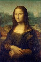 MyHobby Borduurpakket – Mona Lisa van Da Vinci 40×60 cm - Aida borduurstof 5,5 kruisjes/cm (14 count) - Telpatroon - Borduurgaren - Borduurnaald - Handleiding - Voor Beginners & Gevorderden - Complete borduurset