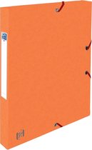Elba elastobox Oxford Top File+ rug van 2,5 cm, oranje