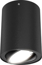Briloner Leuchten TUBE Plafondspot - LED - GU10 - Reflector kantelbaar - Ø 8cm - Zwart