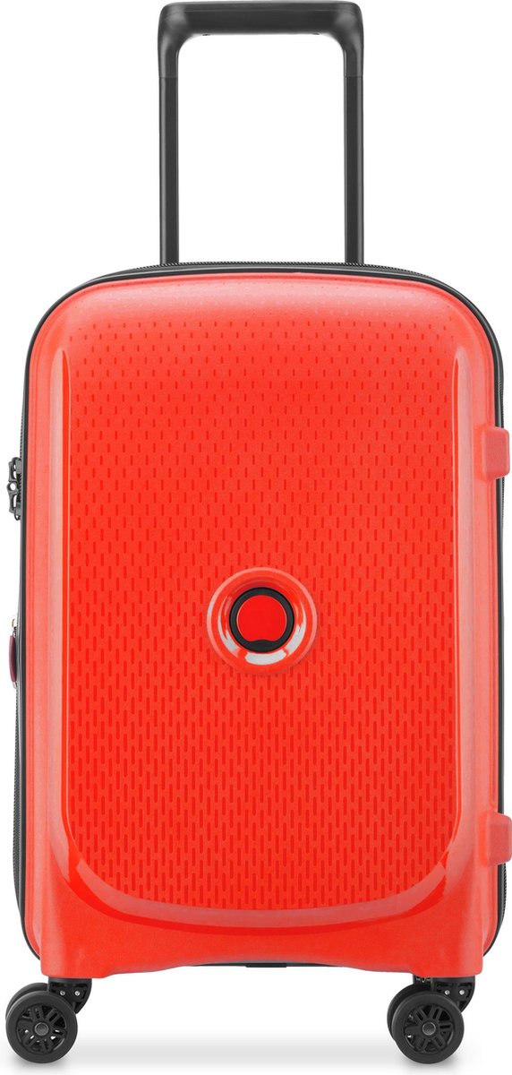 Delsey Belmont Plus Cabin Trolley Case - 55 cm - Exp - Faded Red
